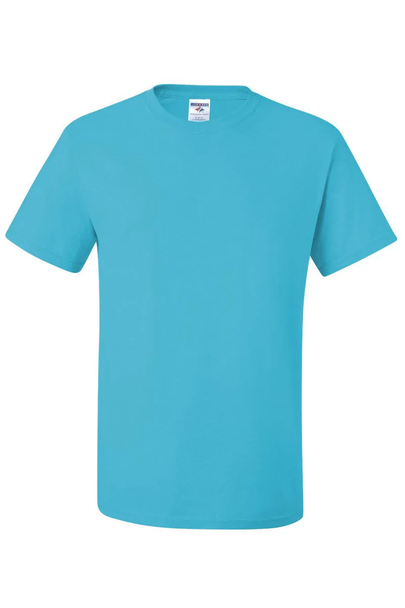 Colorful Beach Time Chenille Patch Dri-Power 50/50 Tee