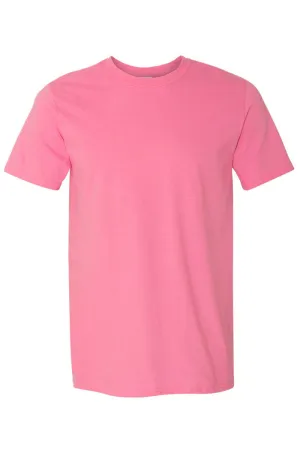 Colorful Less People More Dogs Softstyle Adult T-Shirt