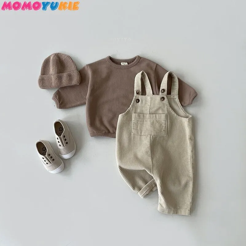 Corduroy Baby Jumpsuit