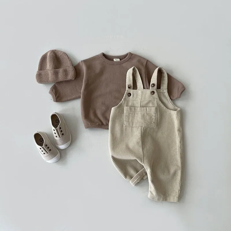 Corduroy Baby Jumpsuit