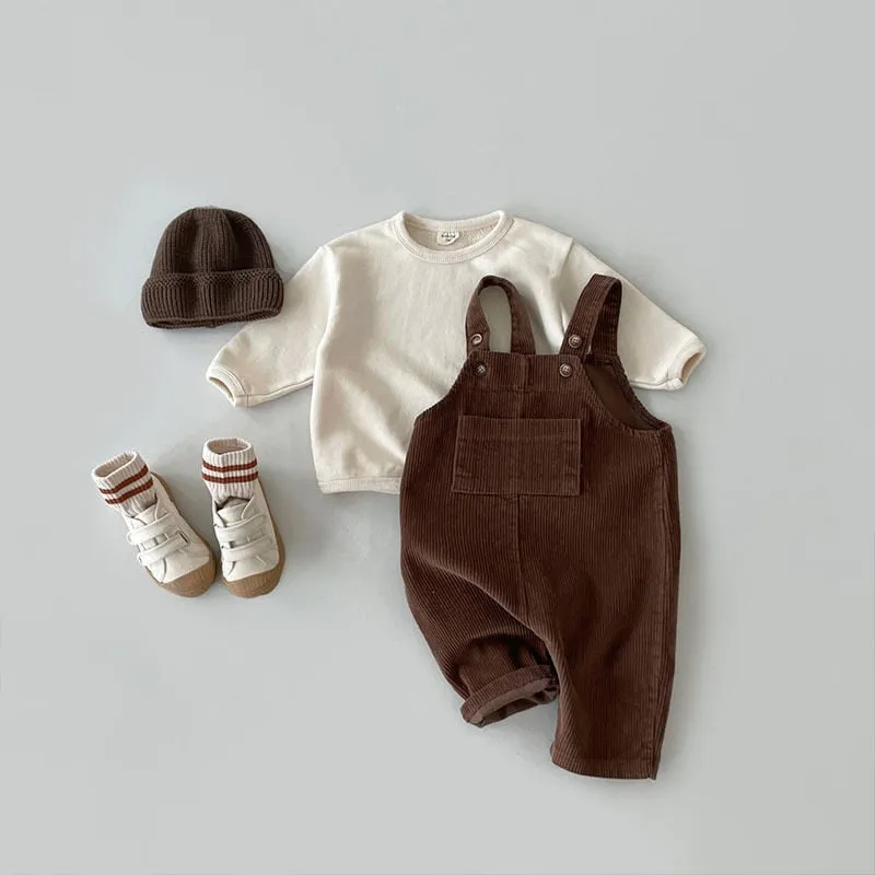 Corduroy Baby Jumpsuit