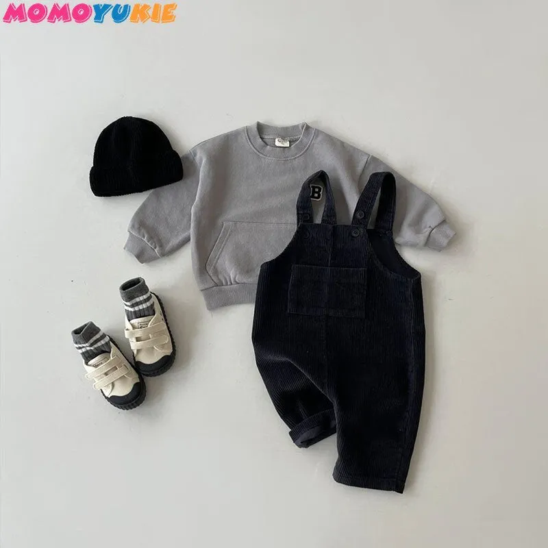 Corduroy Baby Jumpsuit