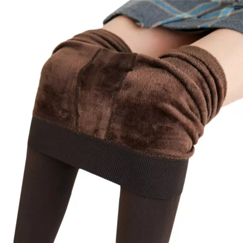Cozy Velvet Winter Women  Leggings