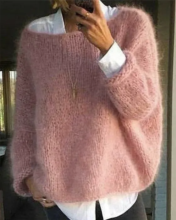Crew neck sweater in various colors