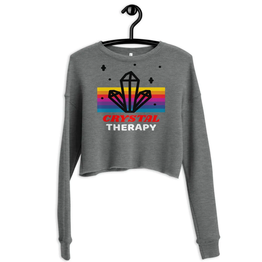 Crystal Therapy Crop Sweatshirt