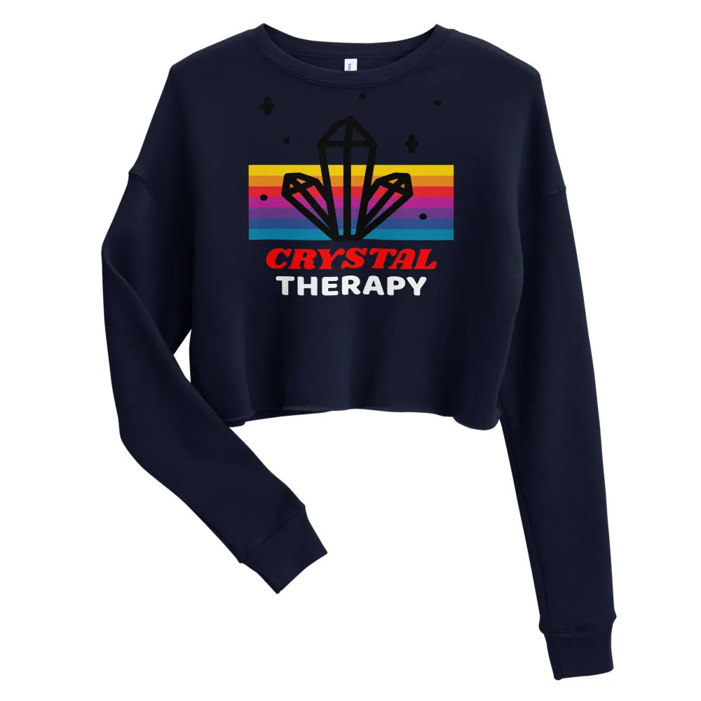Crystal Therapy Crop Sweatshirt
