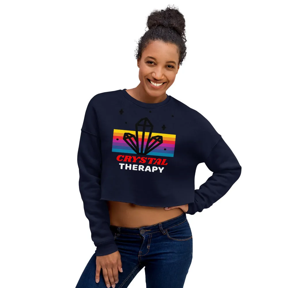Crystal Therapy Crop Sweatshirt