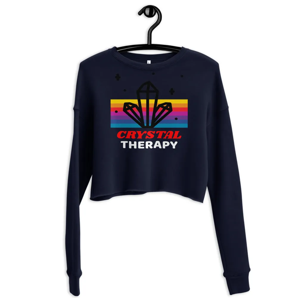 Crystal Therapy Crop Sweatshirt
