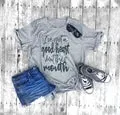 Cute Women's T-shirt - Gothic, Punk, with Short Sleeves