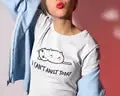Cute Women's T-shirt - Gothic, Punk, with Short Sleeves