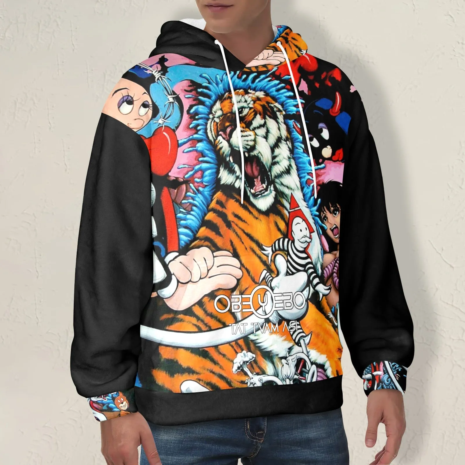 Damaged DNA Men's Flannel Hoodie