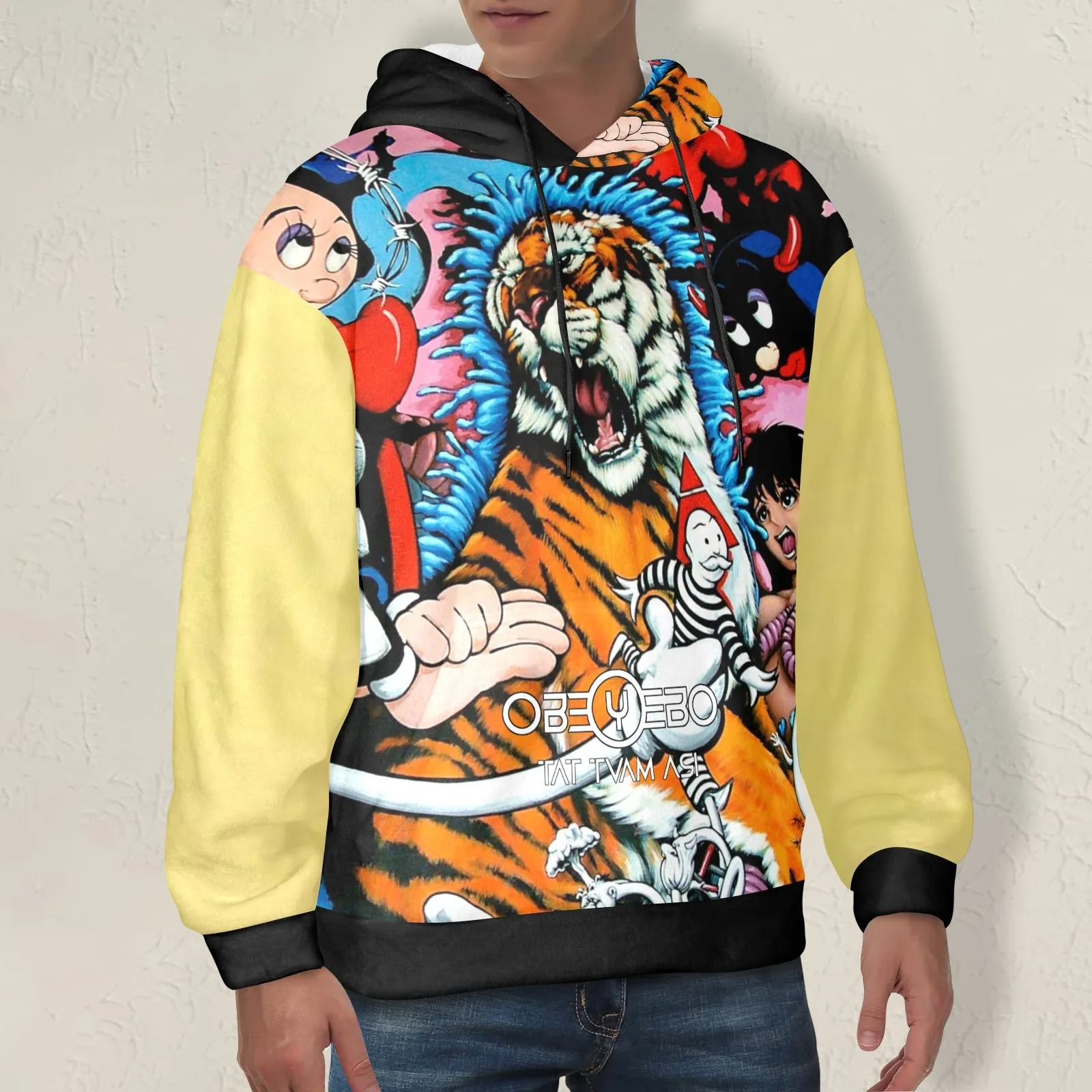 Damaged DNA Men's Flannel Hoodie