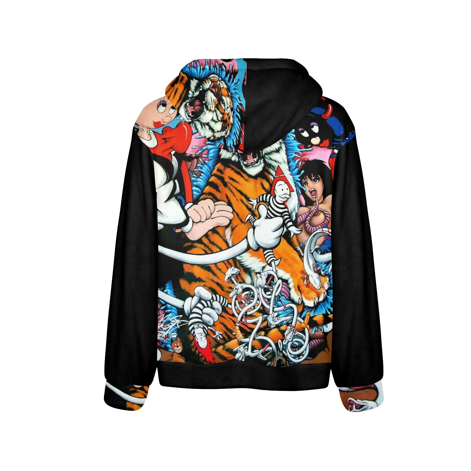 Damaged DNA Men's Flannel Hoodie