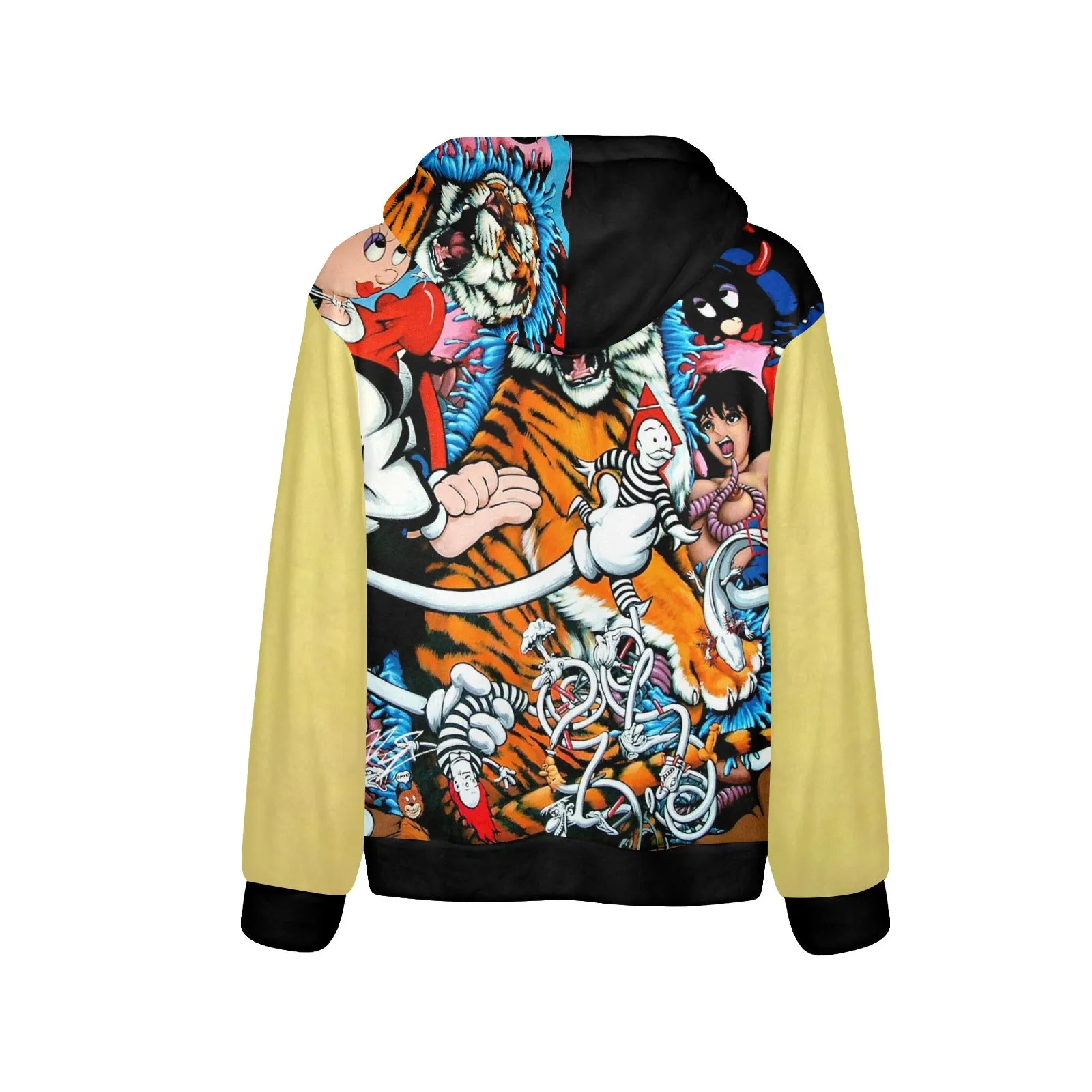Damaged DNA Men's Flannel Hoodie