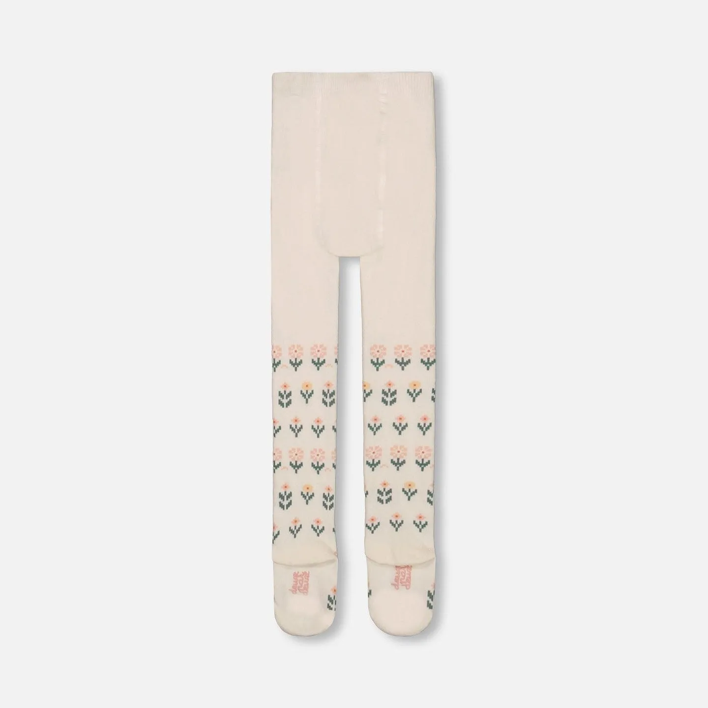 Deux Par Deux Tights - Edelweiss Off White