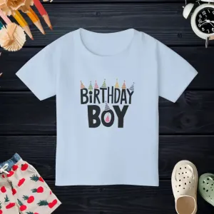 Eco Birthday Boy Tee for Stylish Little Ones