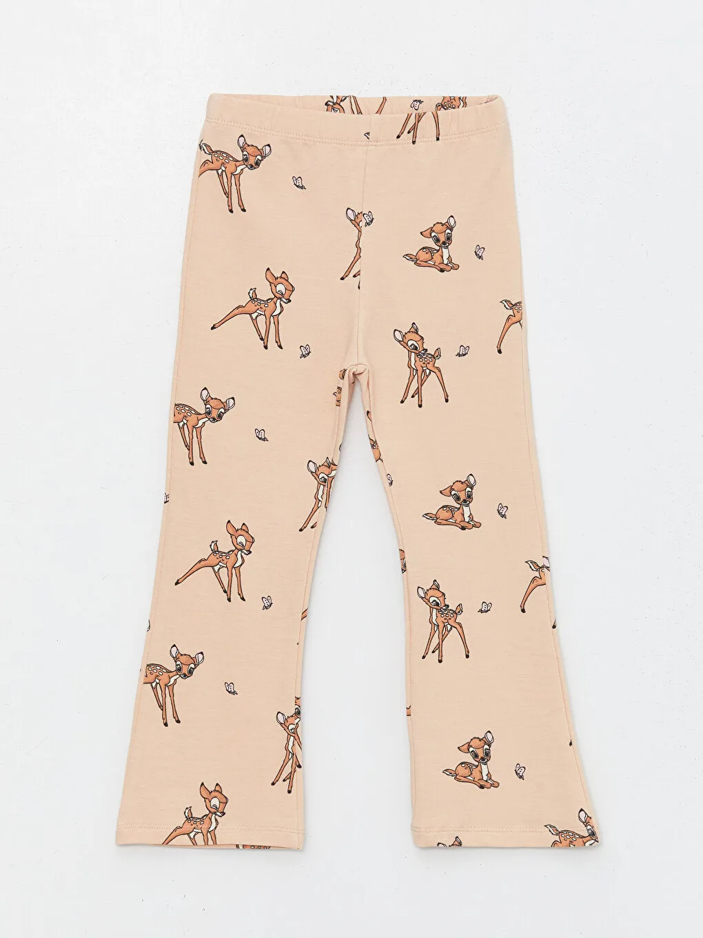 Elastic Waist Printed Spanish Leg Baby Girl Tights