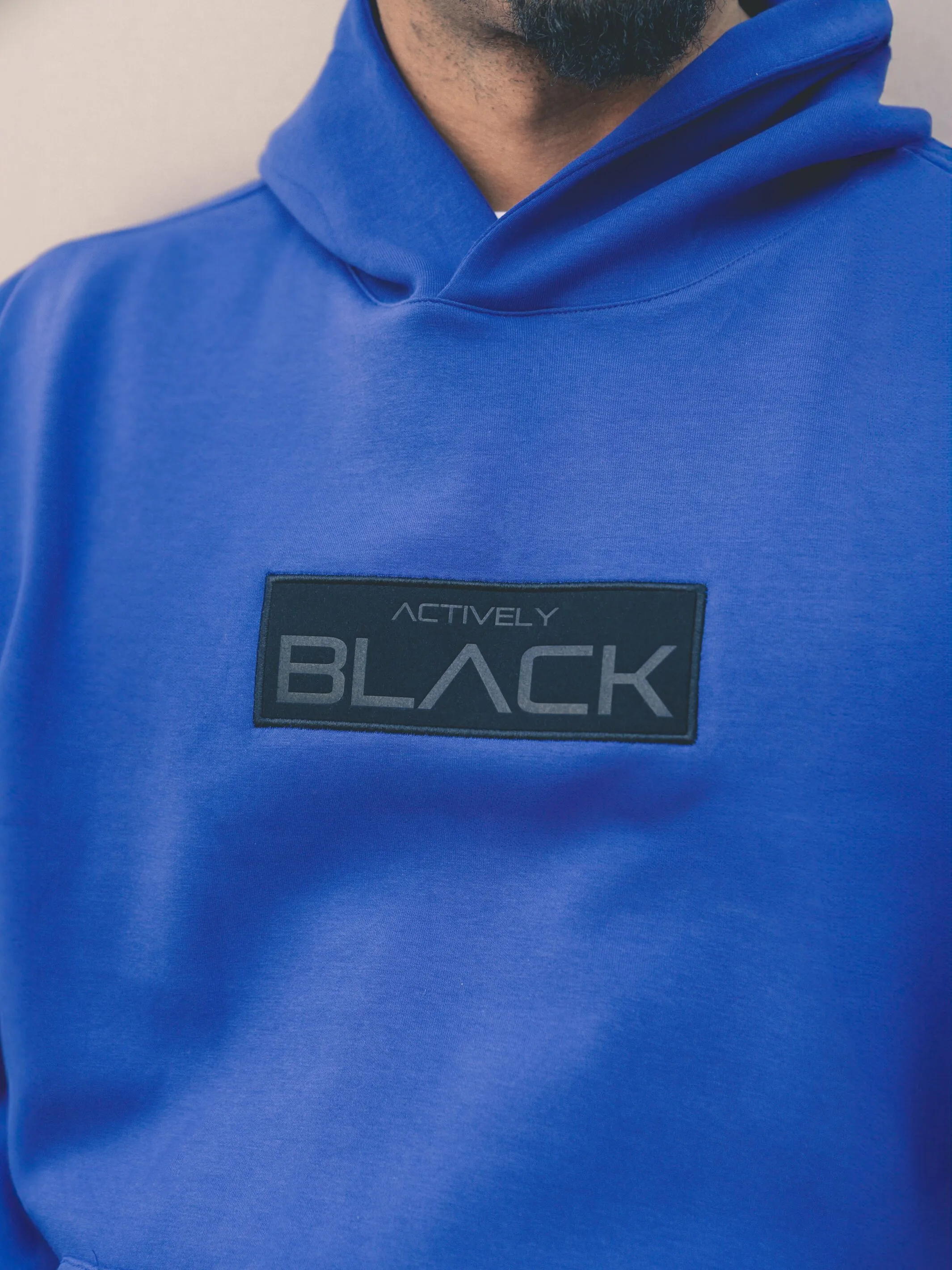 Embossed Patch Hoodie
