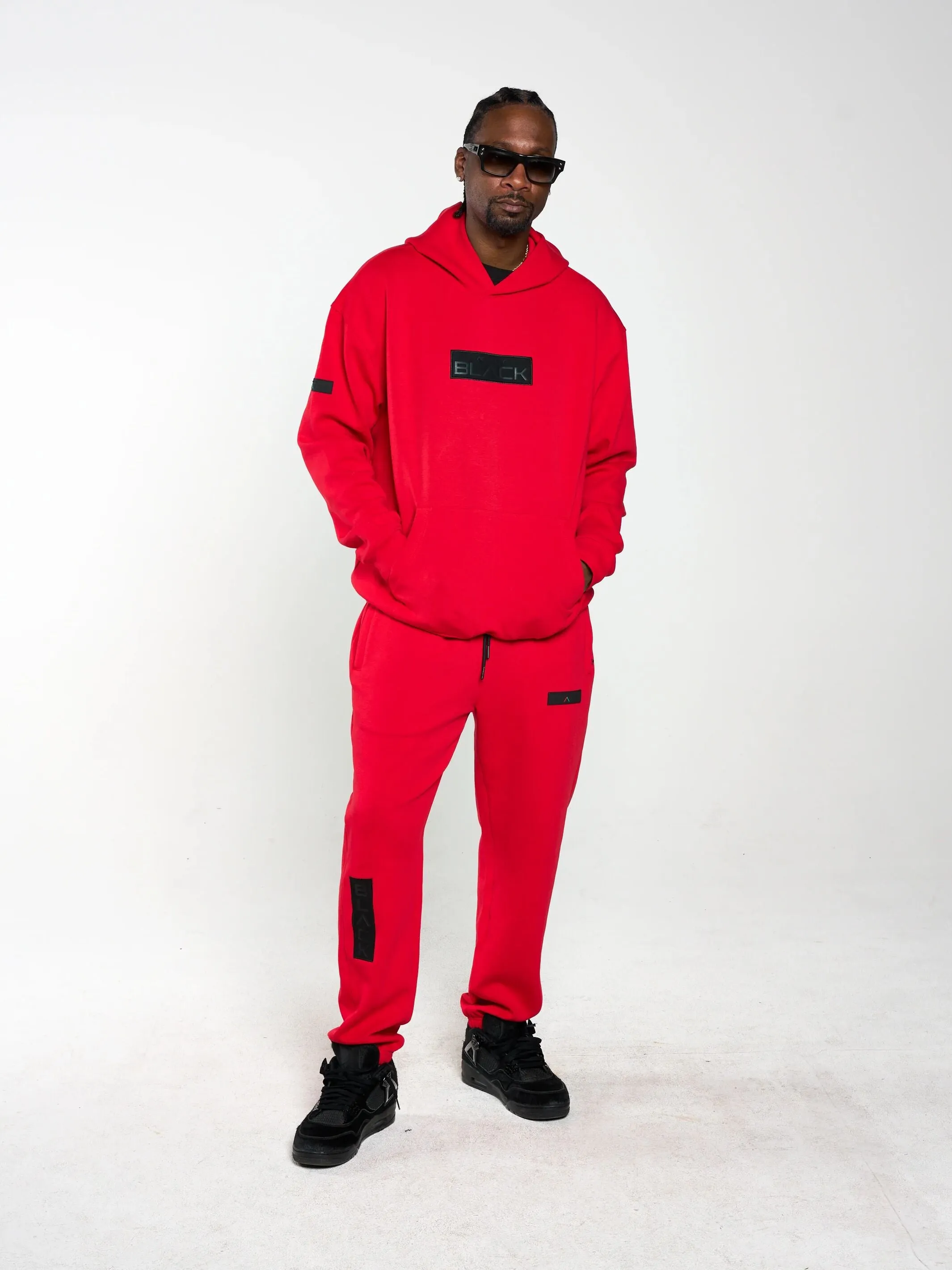 Embossed Patch Hoodie