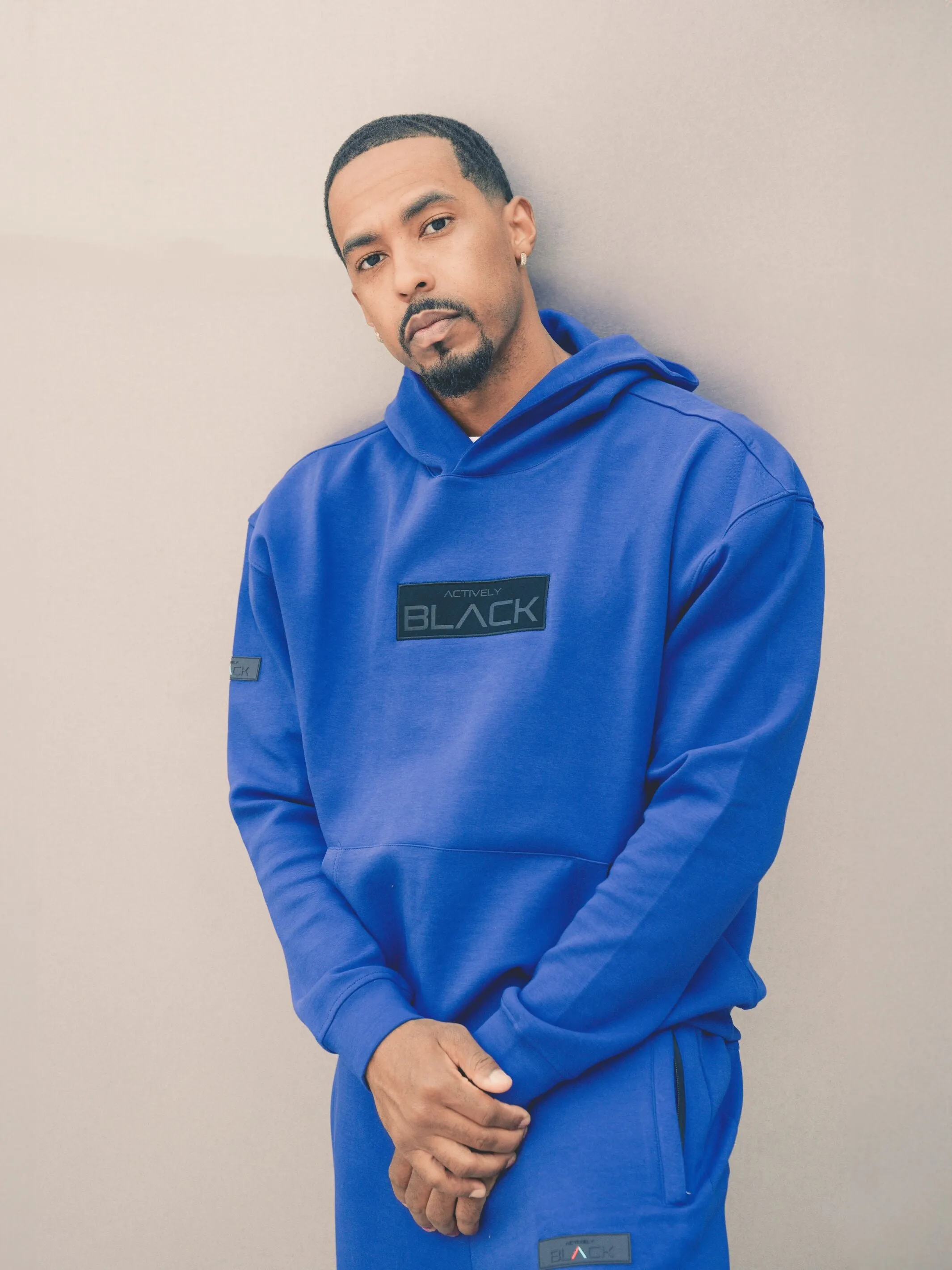 Embossed Patch Hoodie