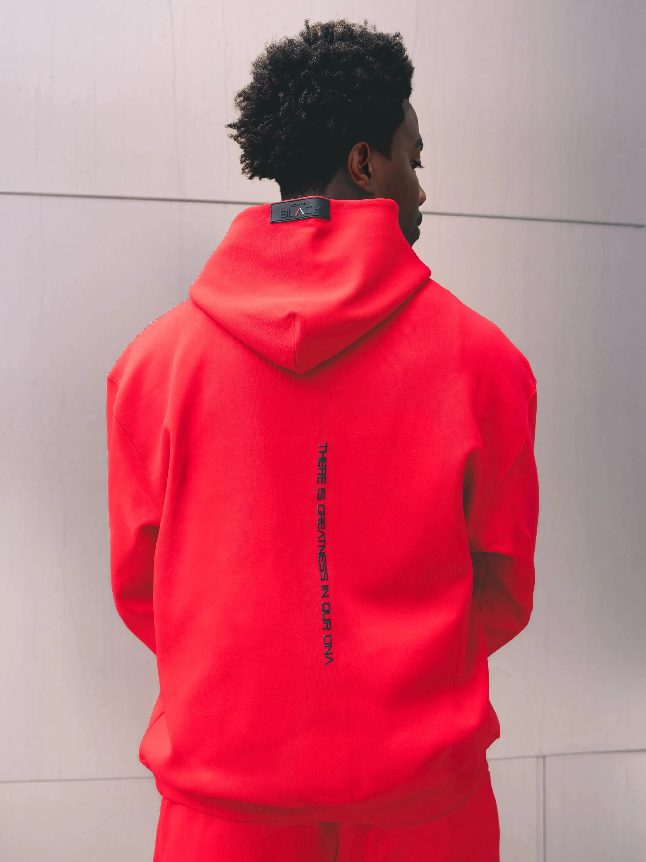 Embossed Patch Hoodie