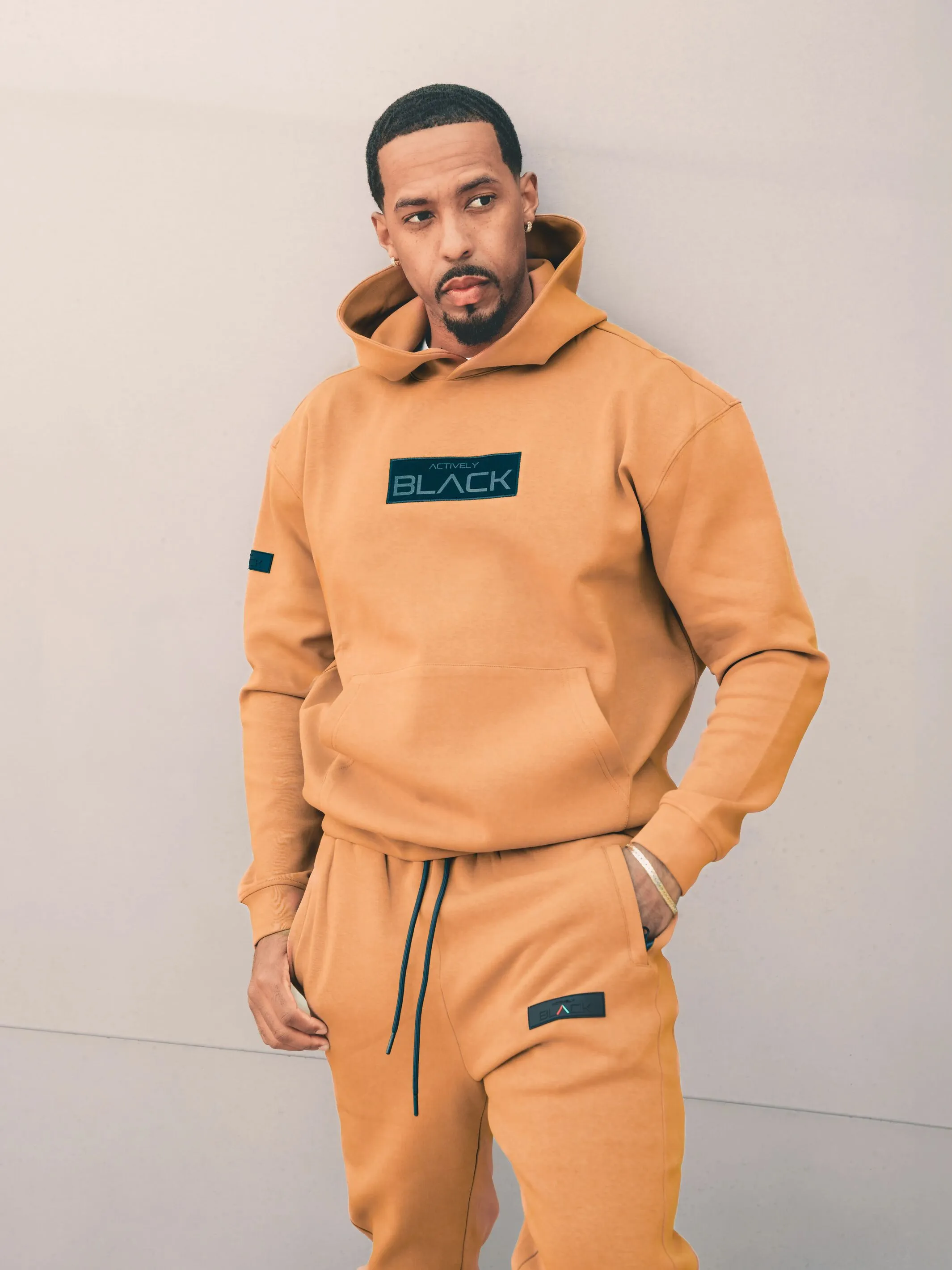 Embossed Patch Hoodie