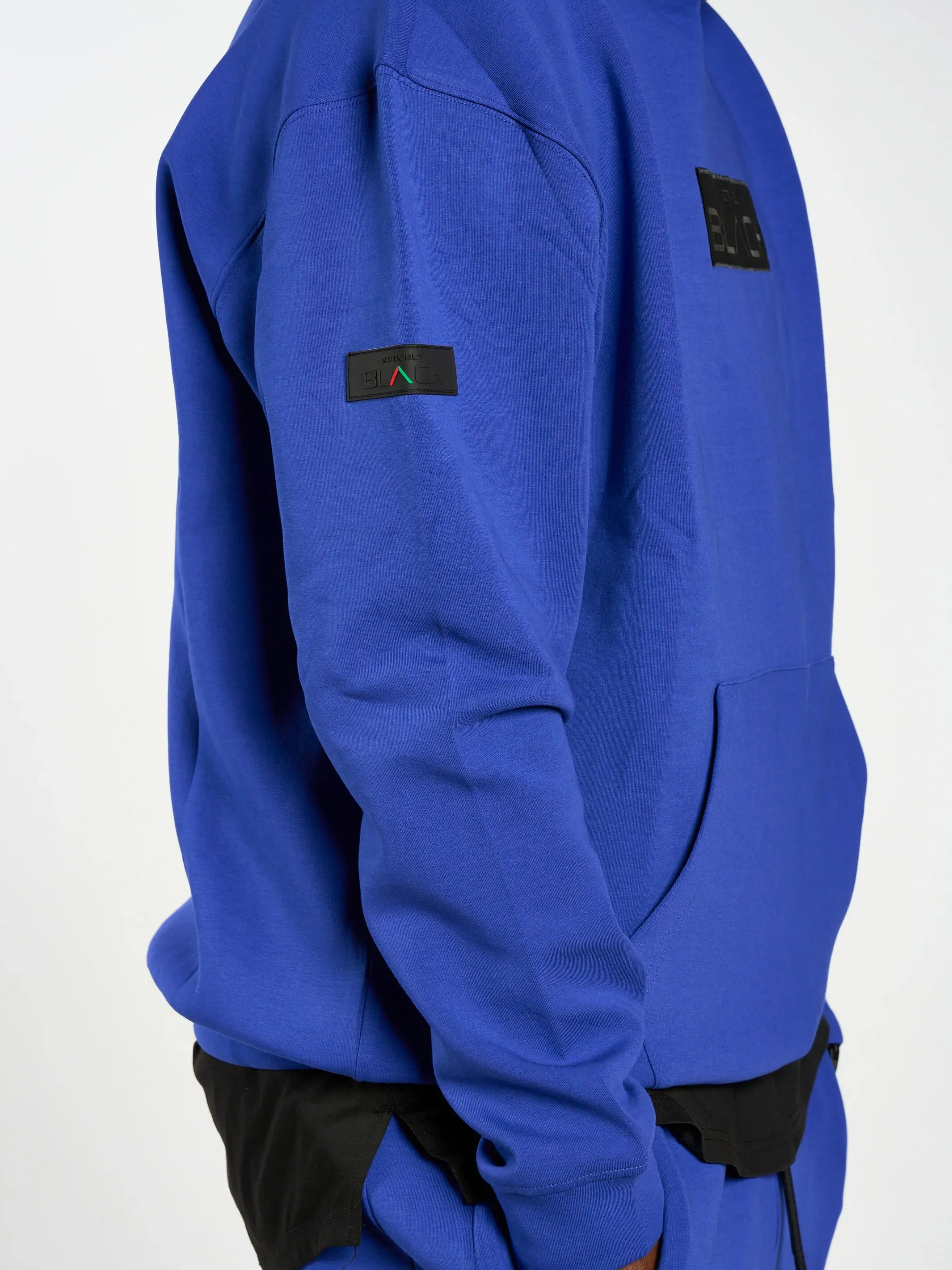 Embossed Patch Hoodie