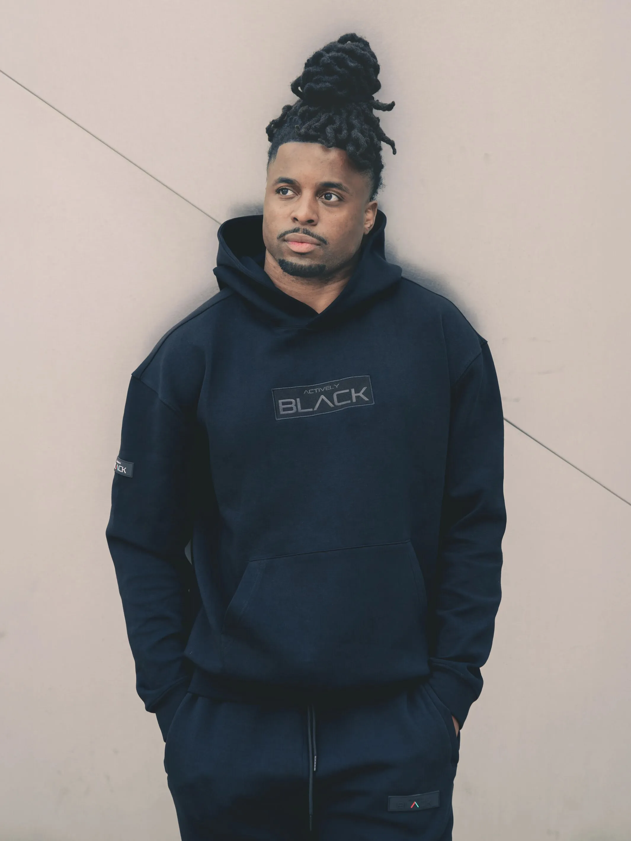 Embossed Patch Hoodie