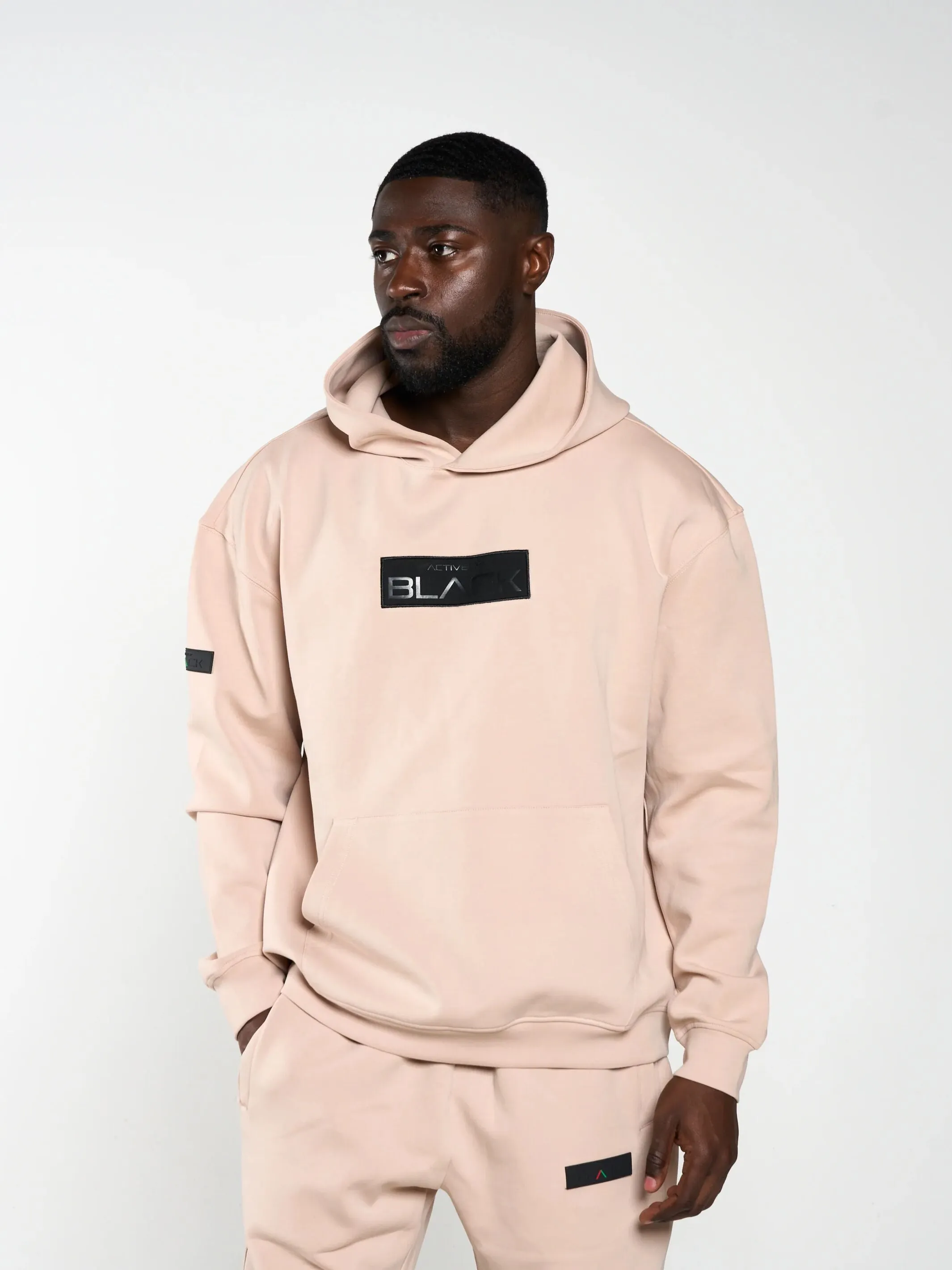 Embossed Patch Hoodie