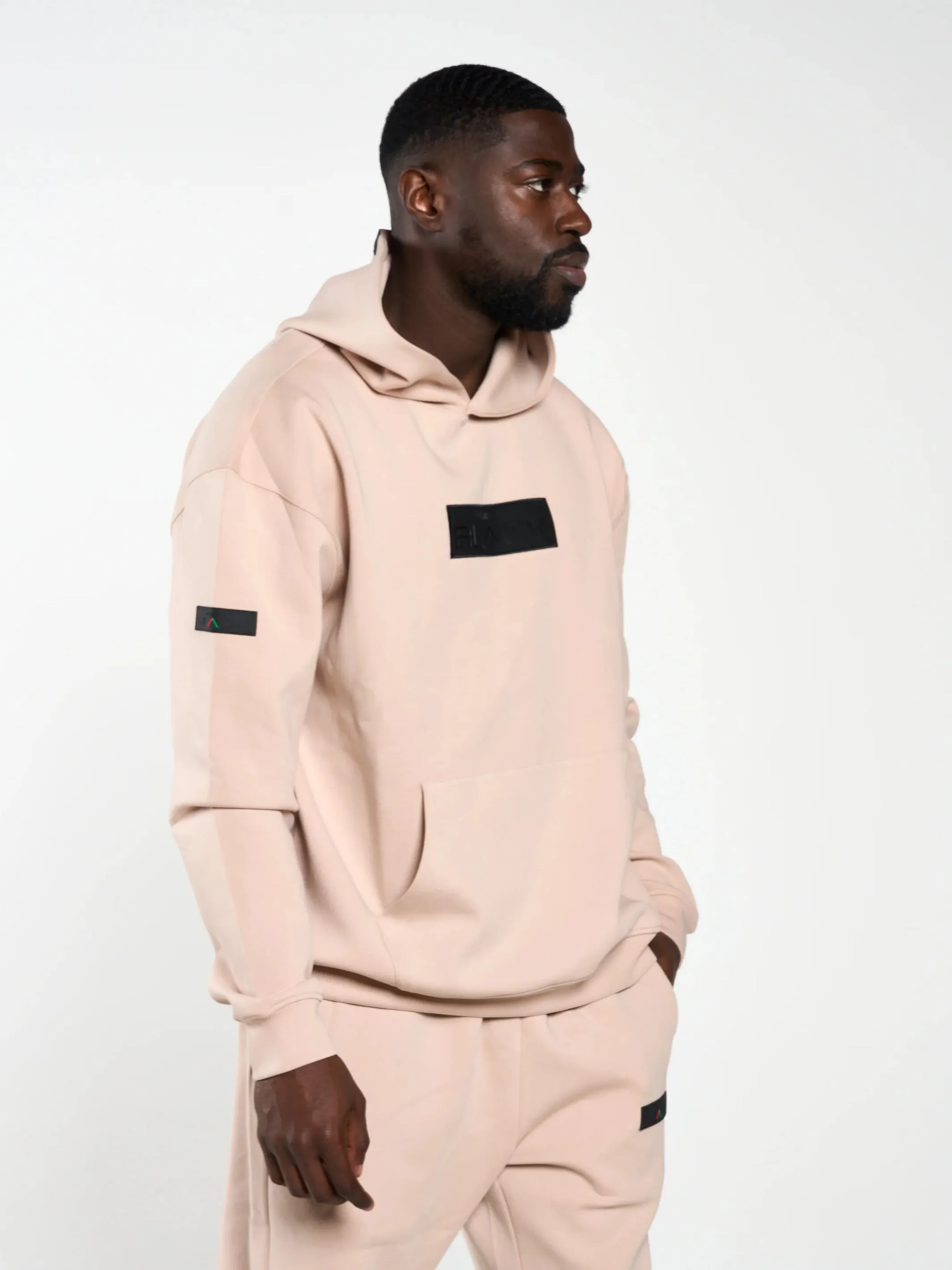 Embossed Patch Hoodie