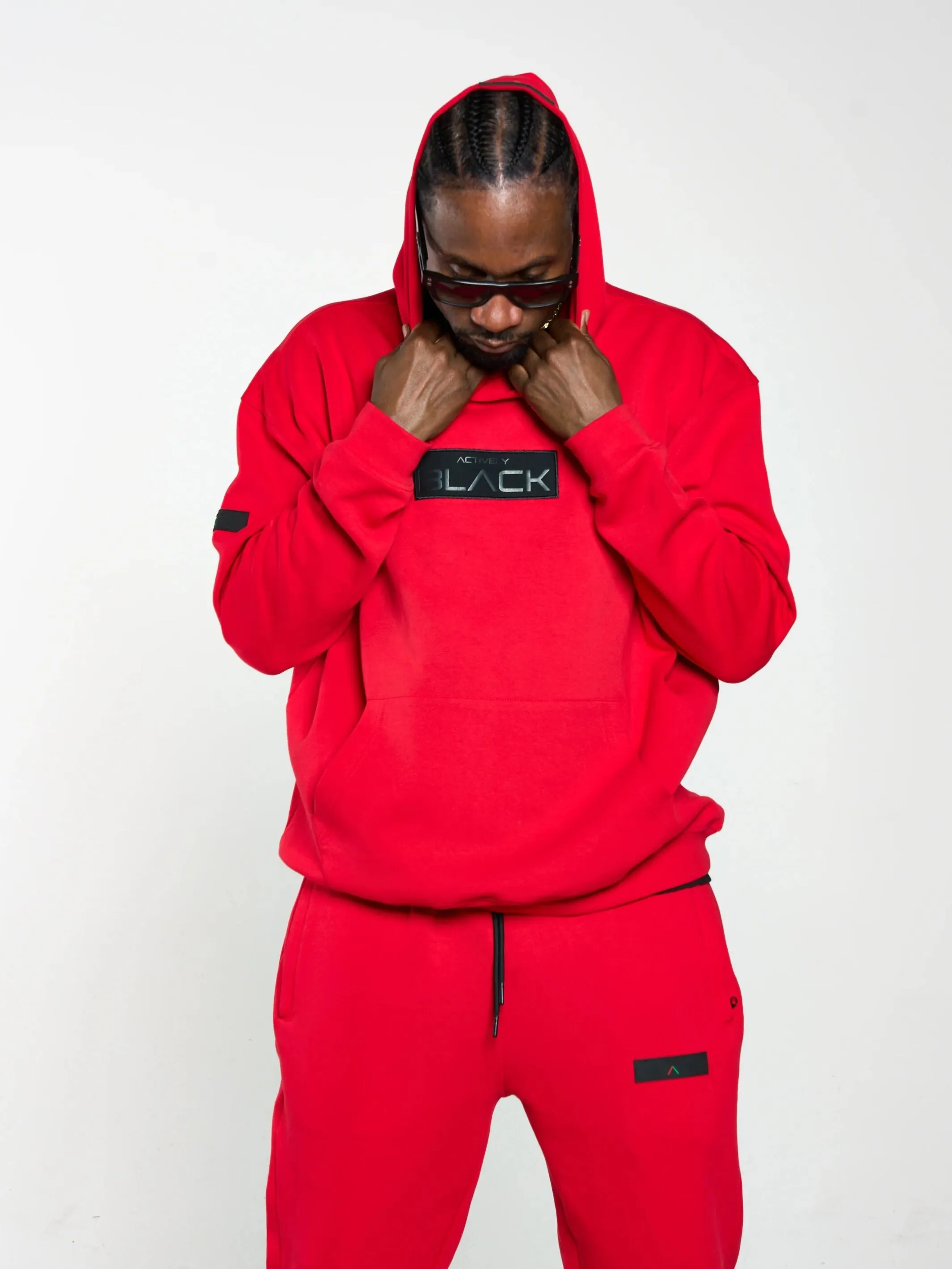 Embossed Patch Hoodie