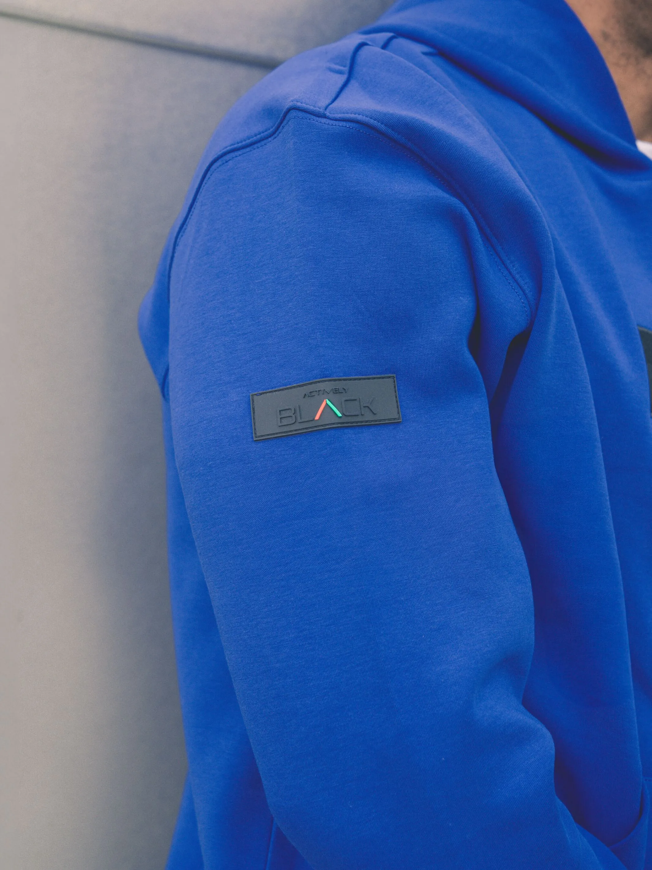 Embossed Patch Hoodie