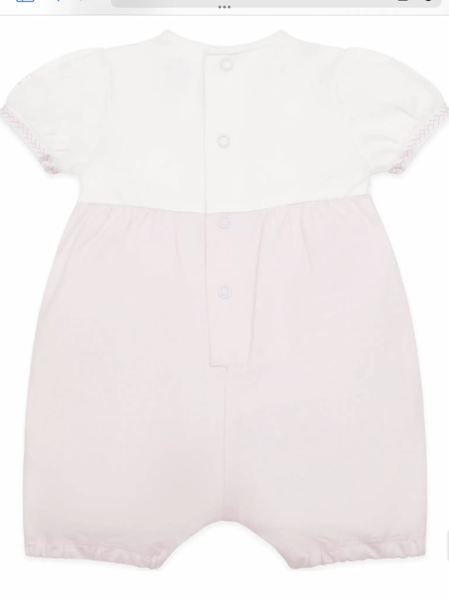 Emile et Rose Jemma Girls Floral Embroidery Romper 012463