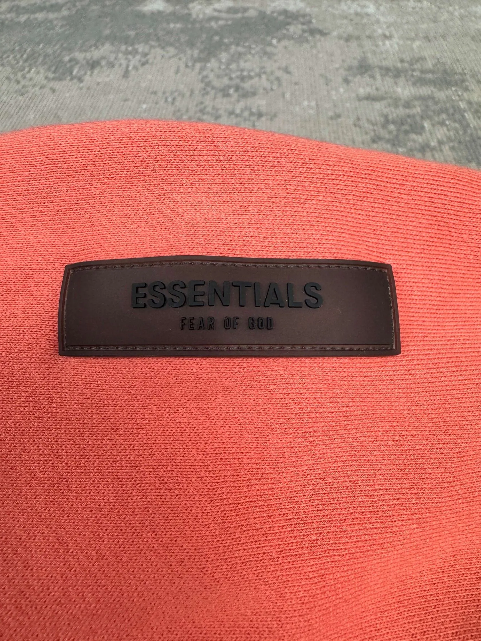 Essentials Fear of God Relaxed Hoodie - Coral