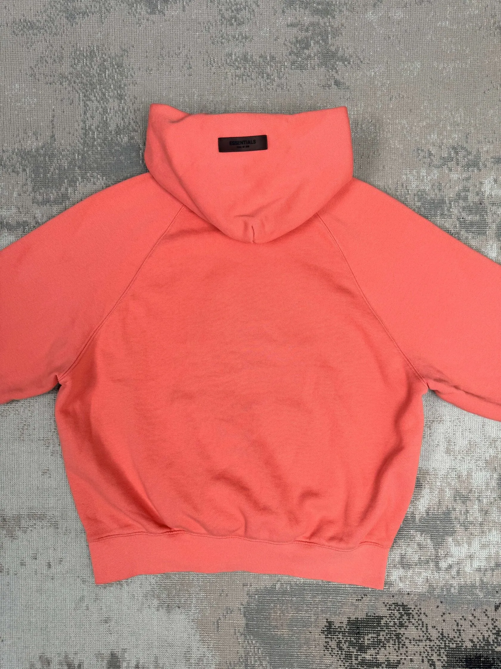 Essentials Fear of God Relaxed Hoodie - Coral