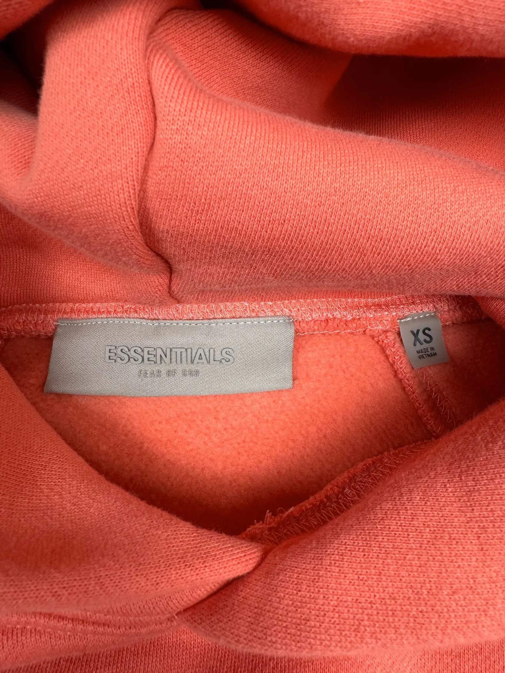 Essentials Fear of God Relaxed Hoodie - Coral