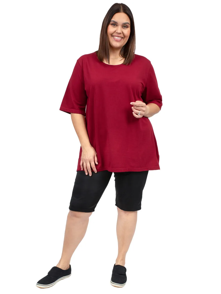 Everyday Tee - Wine