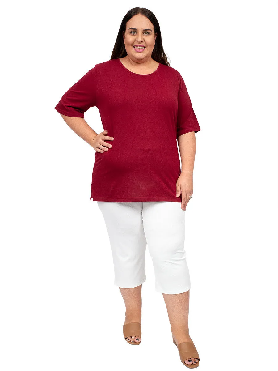 Everyday Tee - Wine