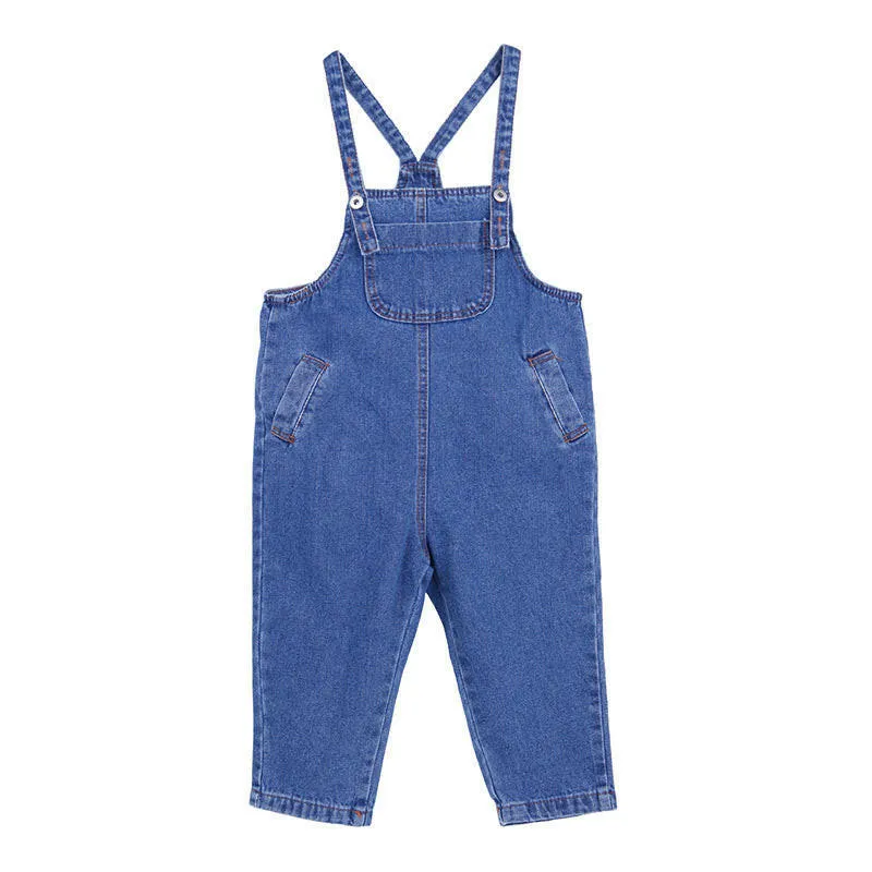 Fashion Simple Children's Casual Harem Overalls