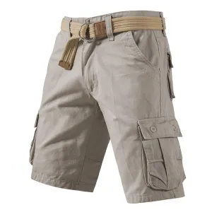 Five-point Shorts Men's Thin Summer Capris Loose Casual Pants Tooling Cotton Sports Pants