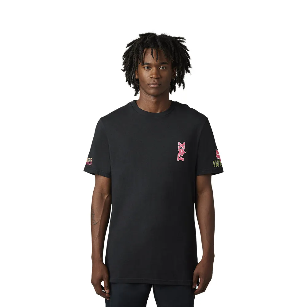 FOX BARBED WIRE SS PREMIUM TEE [BLACK] S