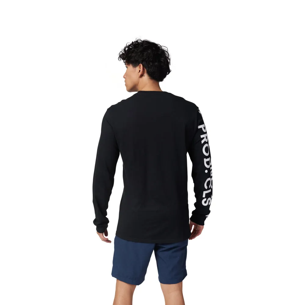 FOX BARGE PREMIUM LS TEE [BLACK]