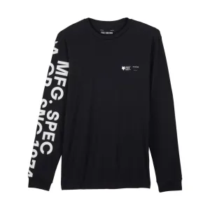FOX BARGE PREMIUM LS TEE [BLACK]