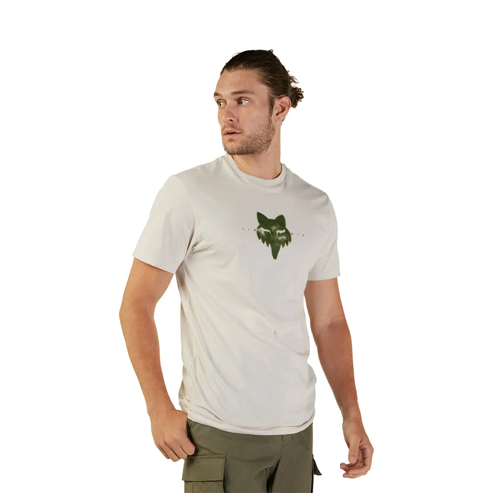 FOX INORGANIC SS PREMIUM TEE [VINTAGE WHITE]
