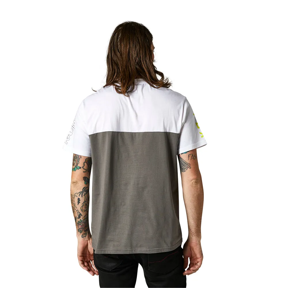 FOX SKEW SS CREW TEE [WHITE] M