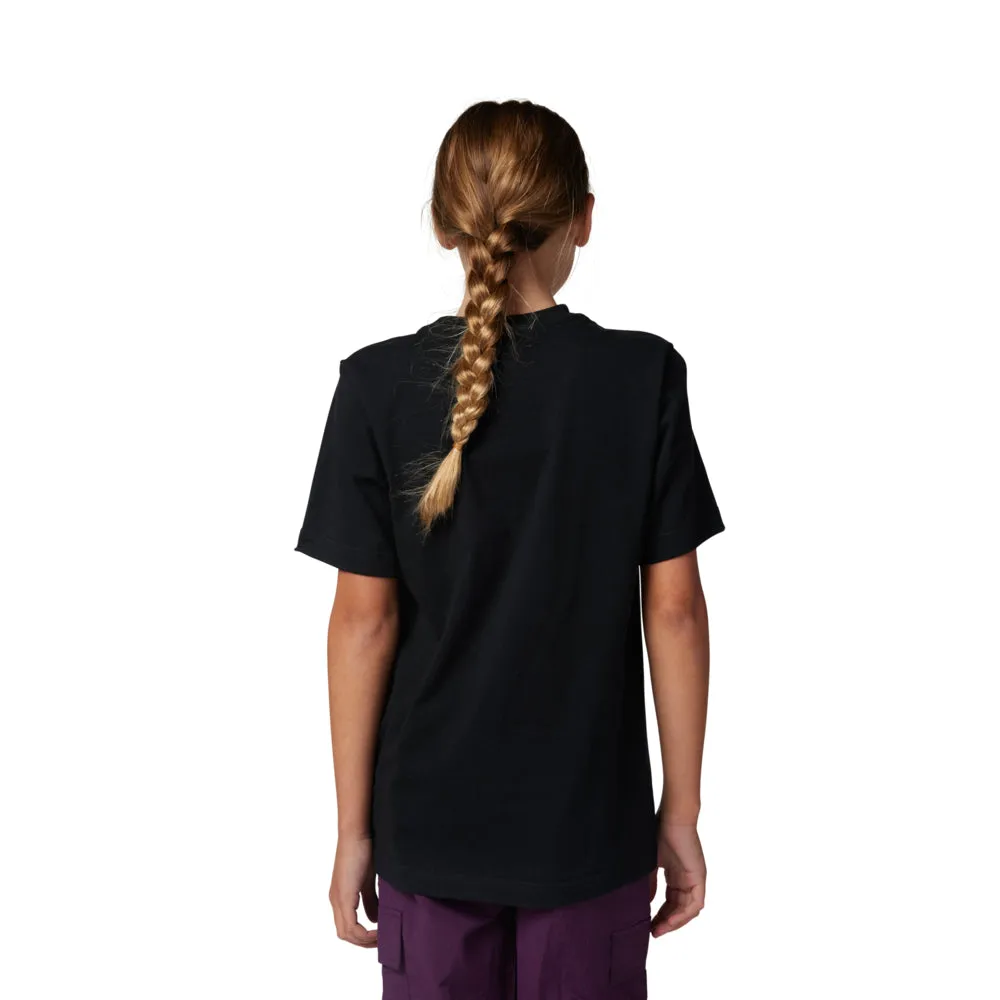 FOX YOUTH SCANS PREMIUM SS TEE [BLACK]