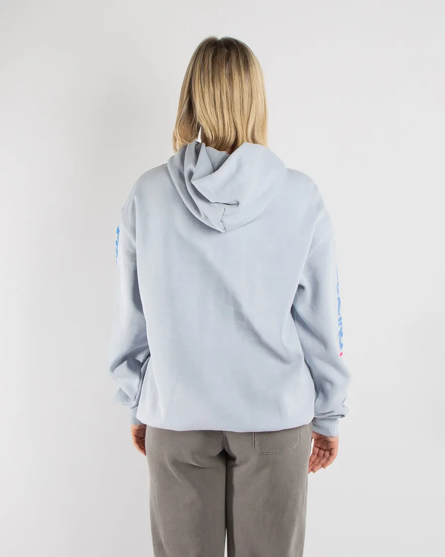 Freezing Hot 80s Hoodie - Light Blue