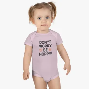 Fun Kids Short Sleeve Onesie with Snap Closure