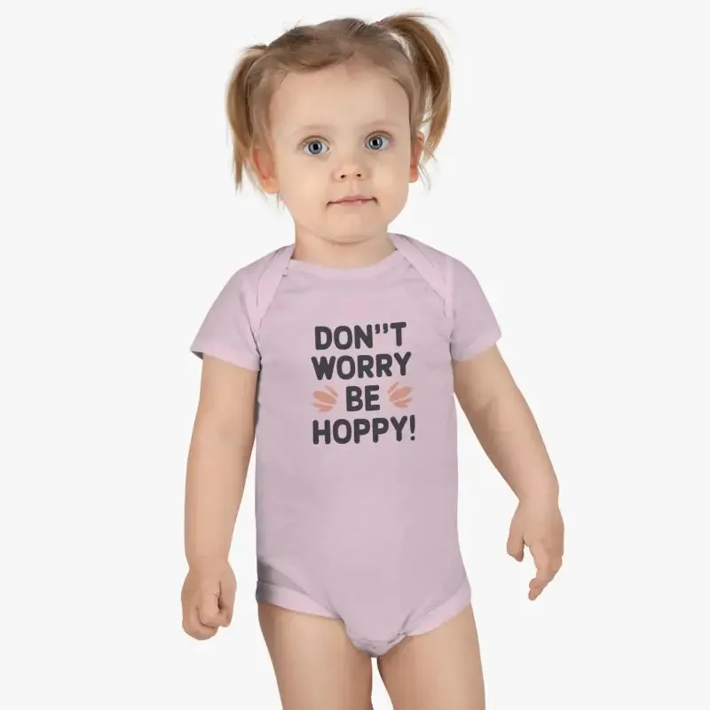 Fun Kids Short Sleeve Onesie with Snap Closure
