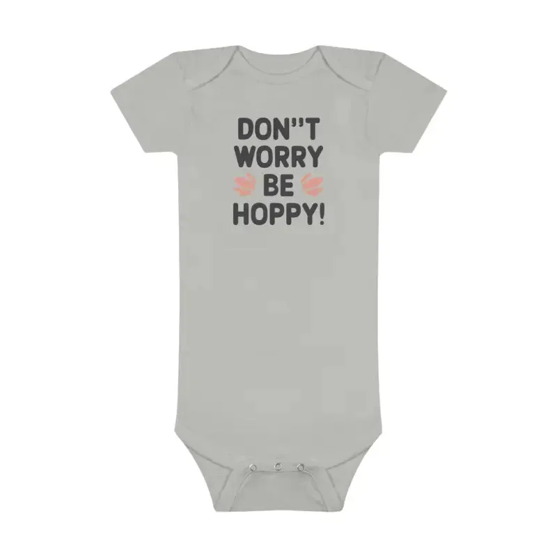 Fun Kids Short Sleeve Onesie with Snap Closure